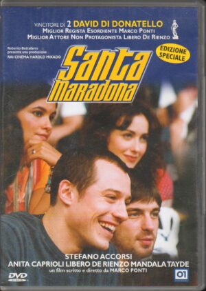 Santa Maradona con Stefano Accorsi DVD in Italiano. Editoriale
