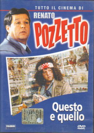 Questo e Quello. Tutto il Cinema di Renato Pozzetto DVD in Italiano. Editoriale