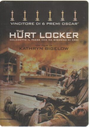 The Hurt Locker un film di Kathrin Bigelow DVD in Italiano. Steelbook in Metallo
