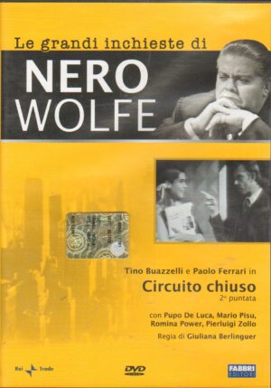 Nero Wolfe. CIRCUITO CHIUSO seconda puntata - 2° Puntata DVD in Italiano. Versione da edicola