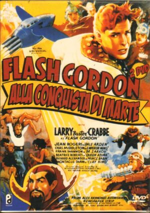 Flash Gordon. Alla Conquista Di Marte n. 2 DVD in Italiano. Con cofanetto in cartoncino.