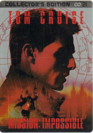 Mission: Impossible con Tom Cruise. Collector's Edition Steelbook 2 DVD in Italiano. Steelbook in metallo