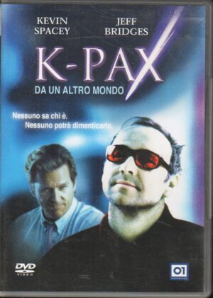 K-Pax Da Un Altro Mondo con Kevin Spacey e Jeff Bridges DVD in Italiano. Versione da edicola.
