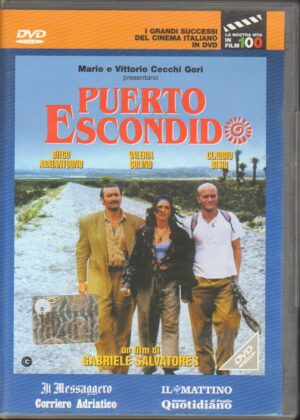 Puerto Escondido un film di Gabriele Salvatores DVD in Italiano.