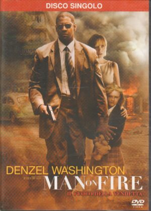 Man On Fire con Denzel Washington DVD in Italiano