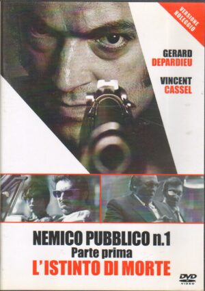 Nemico Pubblico n. 1 parte prima: L'istinto di Morte DVD in Italiano. Versione Noleggio