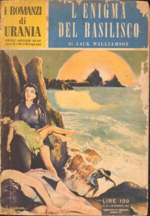 L'enigma del Basilisco di Jack Williamson - Urania n. 32 ed. 1954 Mondadori