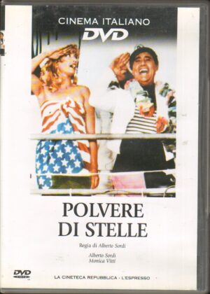 Polvere di stelle con Alberto Sordi e Monica Vitti DVD in Italiano. Versione da edicola.