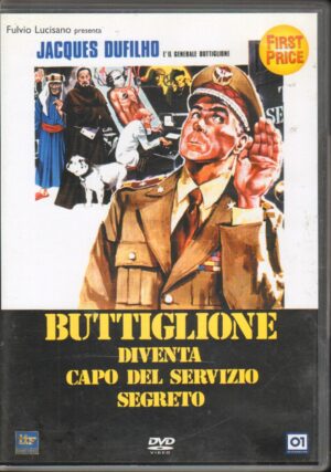 Buttiglione Diventa Capo Del Servizio Segreto con Jacques Dufilho DVD in Italiano