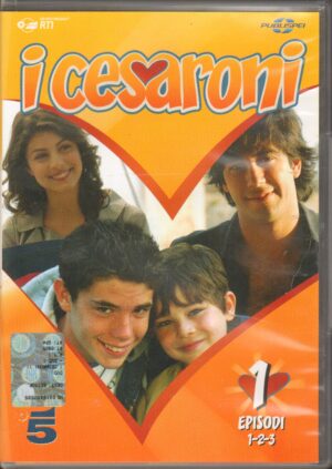 I Cesaroni Stagione 1, Disco 1, Episodi 1-3. DVD in Italiano. Versione da Edicola