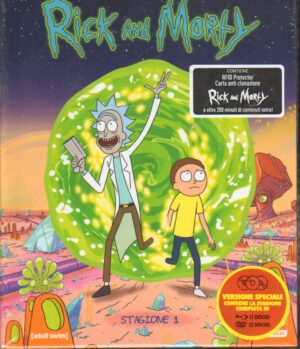 Rick And Morty Stagione 1. Box con DVD + BLU-RAY in Italiano