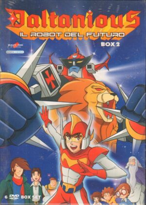 Daltanious il Robot del Futuro Box 2 con n. 6 DVD in Italiano