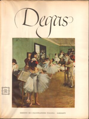 DEGAS di Rodolfo Pallucchini ed. 1960 Garzanti