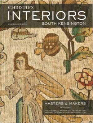Interiors. Christie's South Kensington. Masters & Makers 25-26 June 2013 - Libro in Inglese