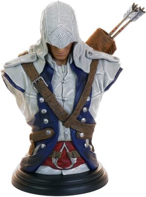 Connor Kenway. Assassin's Creed 3 Legacy Collection. Bust Busto cm 19. Ubisoft