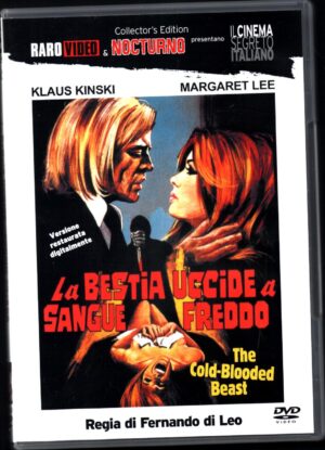 La bestia uccide a sangue freddo. DVD in Italiano