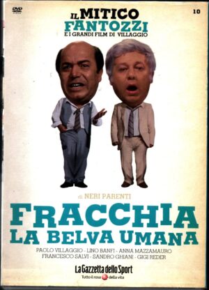 Fracchia La Belva Umana DVD in Italiano Paolo Villaggio Versione da edicola