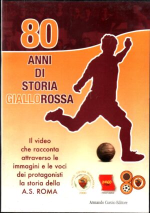 80 Anni di storia Giallorossa. DVD in Italiano Versione da edicola