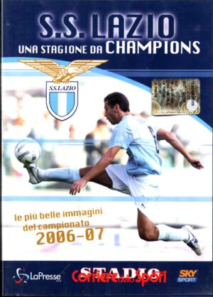 S.S. LAZIO. Una Stagione da Champions 2006/2007 DVD in Italiano Versione da edicola