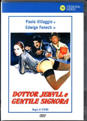 DOTTOR JEKYLL E GENTILE SIGNORA. DVD in Italiano Paolo Villaggio