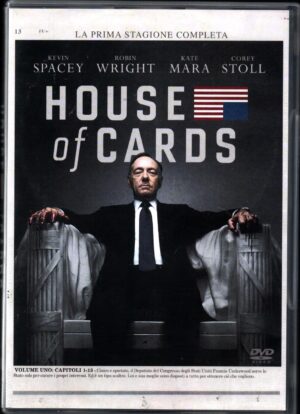 House Of Cards - Stagione 1 Completa (Episodi 1-13) (4 DVD) DVD in Italiano