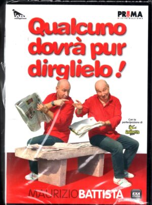 Qualcuno Dovra' Pur Dirglielo DVD in Italiano Maurizio Battista