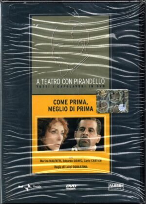 Come prima meglio di prima - DVD A Teatro con Pirandello - Versione da edicola - DVD in Italiano