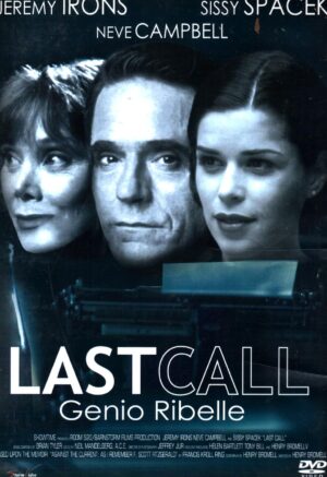 Last Call. Genio Ribelle DVD in Italiano Jeremy Irons