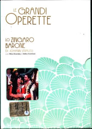 Lo Zingaro Barone di Johann Strauss. Le Grandi Operette. Versione da edicola. DVD in Italiano. Centauria