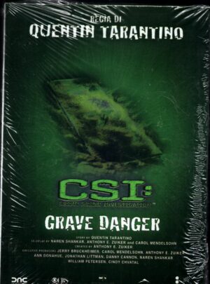 CSI - Crime Scene Investigation Grave Danger - DVD in Italiano (Quentin Tarantino) con Cofanetto