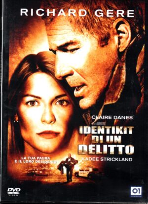 Identikit Di Un Delitto con Richard Gere. DVD in Italiano. Versione da edicola