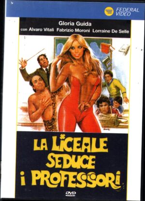 La Liceale Seduce I Professori. DVD in Italiano Alvaro Vitali