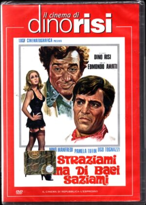 Straziami Ma Di Baci Saziami. Il Cinema di Dino Risi. DVD in Italiano Versione da edicola Nino Manfredi