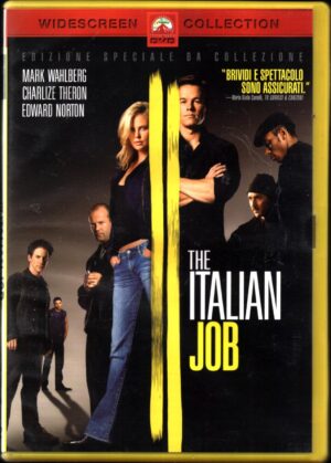 The Italian Job con Charlize Theron. Edizone Speciale da Collezione. DVD in Italiano