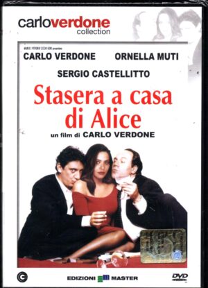 Stasera a casa di Alice. Carlo Verdone Collection. Carlo Verdone DVD in italiano. Versione da edicola