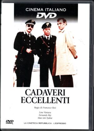 Cadaveri Eccellenti - DVD Cinema Italiano vol. 18 - Versione da edicola - DVD in Italiano
