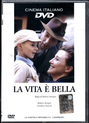 La vita e’ bella un film di Roberto Benigni. DVD in Italiano. Versione da edicola