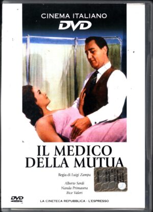 Il Medico Della Mutua. DVD in Italiano Versione da edicola Alberto Sordi