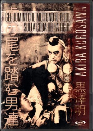 Gli uomini che mettono il piede sulla coda della tigre. Akira kurosawa DVD in Italiano