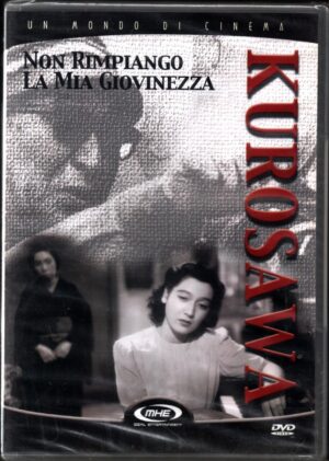 Non Rimpiango La Mia Giovinezza DVD in Italiano Akira Kurosawa