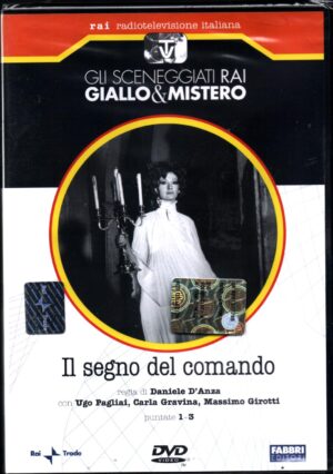 Il segno del comando - Miniserie TV Completa DVD RAI Vol. 1 (Episodi 1-3) Sceneggiati Rai Giallo & Mistero - Versione da edicola DVD in Italiano