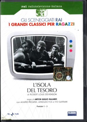 L'isola del tesoro. DVD in Italiano Versione da edicola