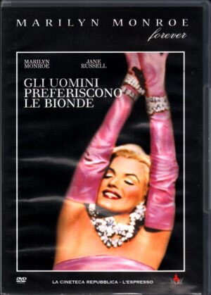 Gli Uomini Preferiscono Le Bionde. DVD in Italiano Versione da edicola Marilyn Monroe