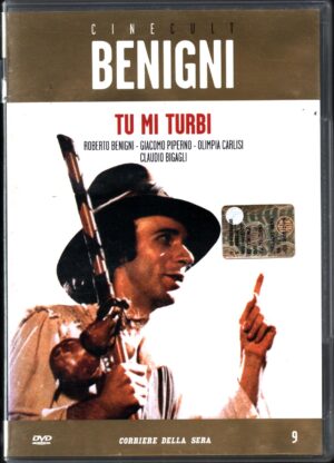 Tu Mi Turbi. DVD in Italiano Roberto Benigni Versione da edicola