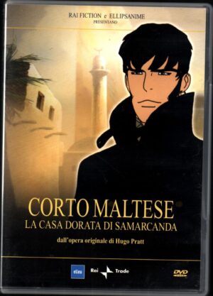Corto Maltese (Hugo Pratt). La casa dorata di Samarcanda. DVD in Italiano