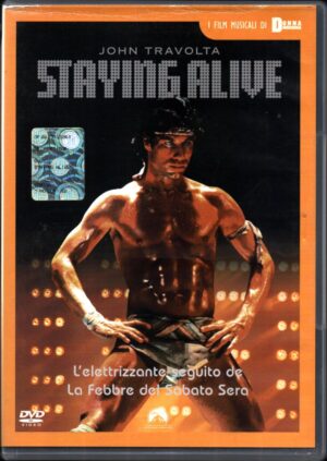 Staying Alive con John Travolta. DVD in Italiano. Versione da edicola