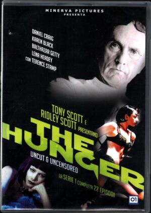 The Hunger. Prima Stagione. Episodi da 1 a 22. 4 DVD in Italiano Tony Scott