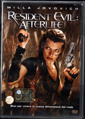 Resident Evil-Afterlife DVD in Italiano Milla Jovovich Versione da edicola