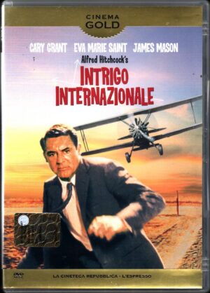 Intrigo internazionale un film di Alfred Hitchcock. Cinema Gold vol. 15. DVD in Italiano. Versione da edicola
