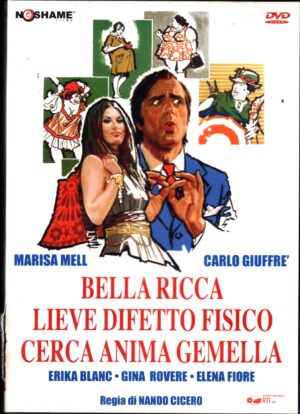 Bella Ricca Lieve Difetto Fisico... DVD in Italiano Marisa Mell